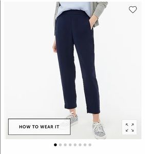J. Crew Factory Jamie Pant, size 10, navy